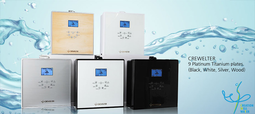 Banner-crewelter Máy ion,kiềm điện giải